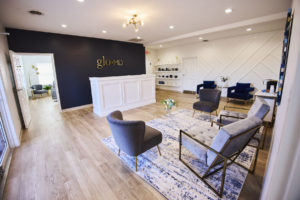 The office of glo MD Aesthetics and Wellness in Powell, OH