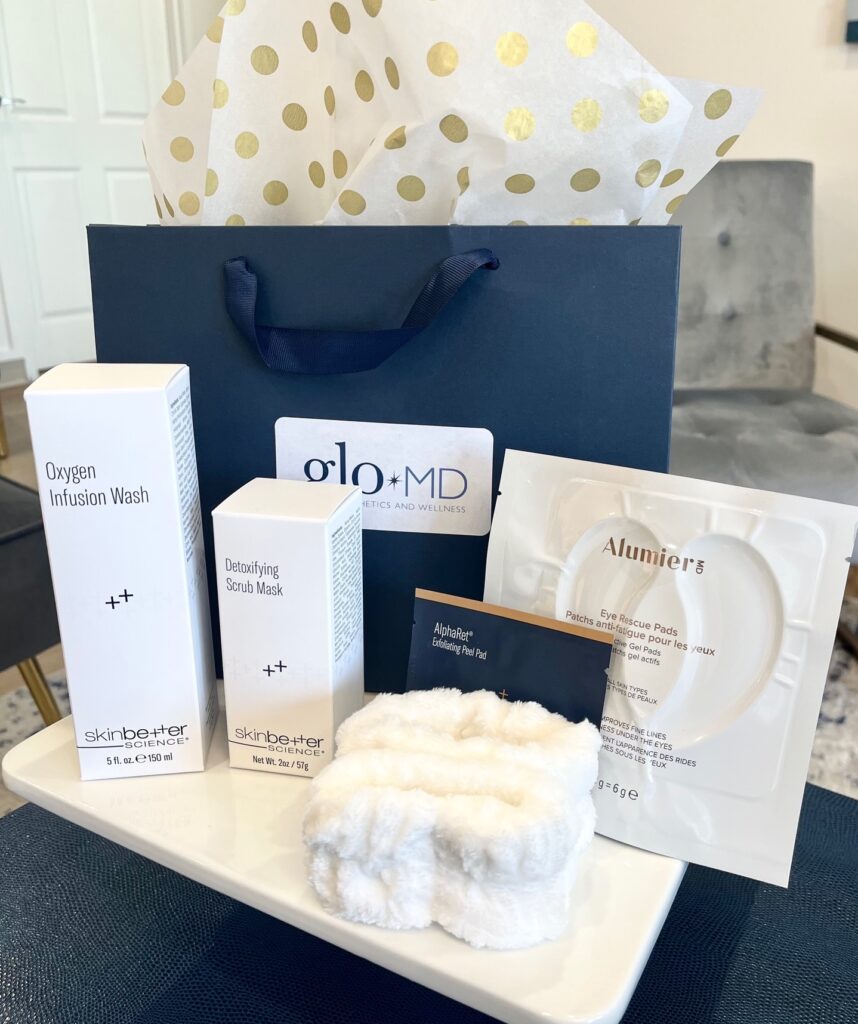 Pamper & Glo at Home Facial Kit at Glo MD.